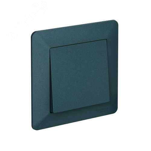 ATLASDESIGN AIR 1-постовая РАМКА, ИЗУМРУД/дымчатый черный - фото 2