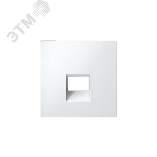 ATLASDESIGN НАКЛАДКА для информационных функций типа Keystone, БЕЛЫЙ - фото 2