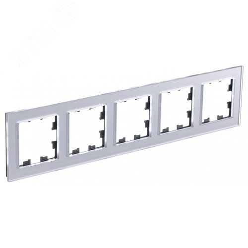 Изображение товара ATLASDESIGN NATURE рамка пятипостовая, ОРГАНИЧЕСКОЕ СТЕКЛО АЛЮМИНИЙ (шт)