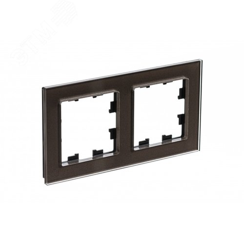 Изображение товара Рамка двухпостовая ATLASDESIGN NATURE, ОРГАНИЧЕСКОЕ СТЕКЛО МОККО (шт)