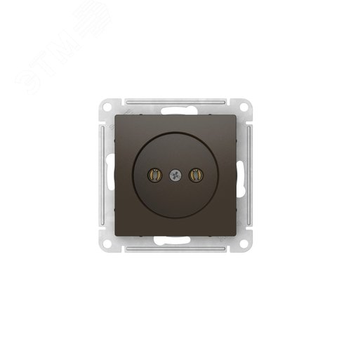 ATLASDESIGN РОЗЕТКА без заземления без шторок, 16А, быстрозажимные клеммы, МОККО - фото 4