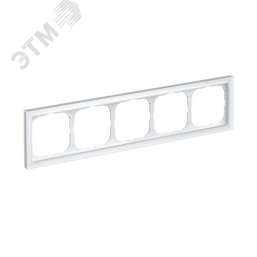 ARTGALLERY PURE 5-постовая РАМКА, МАТОВОЕ ОРГАНИЧЕСКОЕ СТЕКЛО БЕЛЫЙ - фото 1