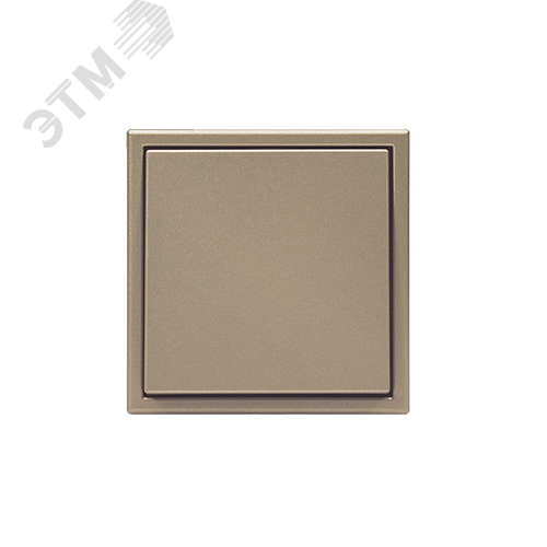 ARTGALLERY 1-клавишный выключатель, сх.1, 10АХ, шампань - фото 6