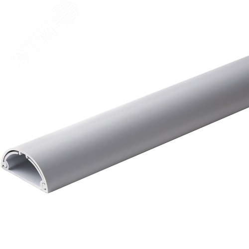 Кабель-канал MultiSet 30x13х2000 мм арочной формы ПВХ  Серый - фото 1