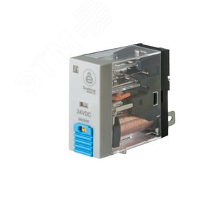 Изображение товара Реле 8 A 2CO 24 VDC тест кнопка LED (шт)