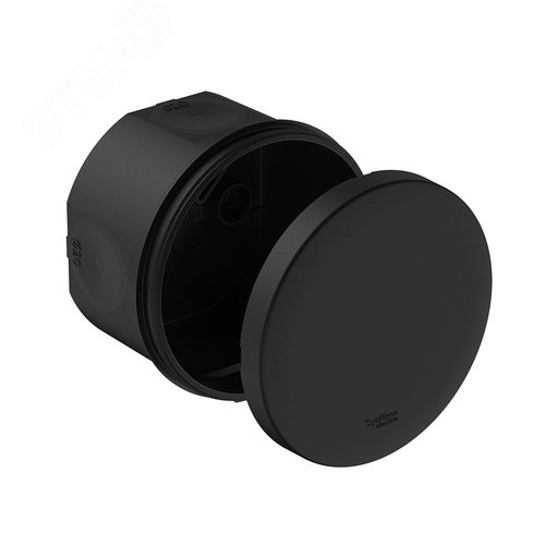 MultiBox Коробка распределительная с мембранными вводами IP66 80x50 Черная (со стикером) под пистол ет - фото 1