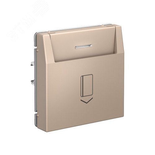 ARTGALLERY ВЫКЛЮЧАТЕЛЬ карточный 10А, без задержки времени, быстр.клемм., ПЕСОЧНЫЙ - фото 4