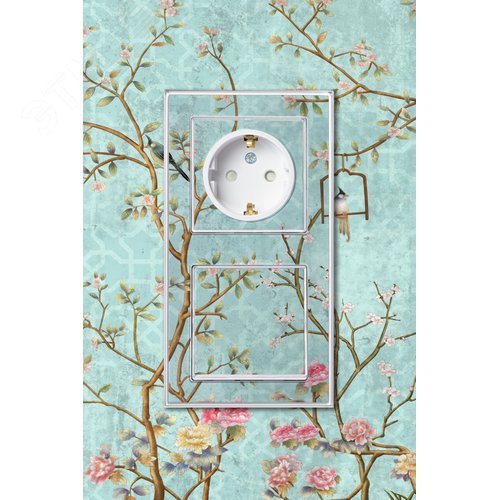 Выключатель одноклавишный ATLASDESIGN Art схема 1 10АХ механизм с возможностью установки            персонального изображения под клавишу - фото 5