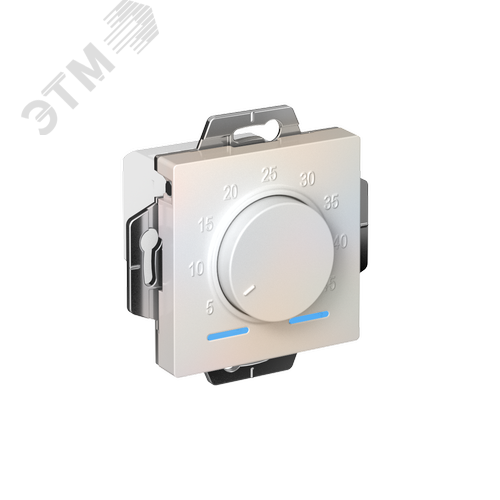 Изображение товара ATLASDESIGN ТЕРМОСТАТ электрон. теплого пола с датчиком, 10A, механизм, ЖЕМЧУГ (шт)