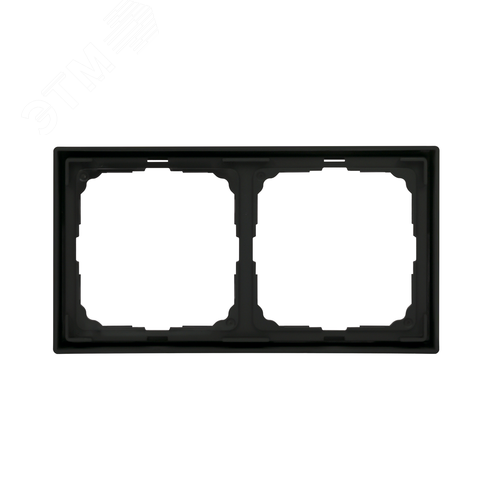 ARTGALLERY рамка 2-постовая, универсальная, карбон - фото 5