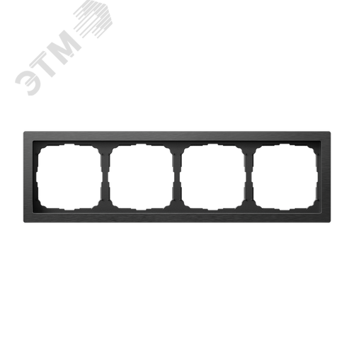 ARTGALLERY PURE 4-постовая РАМКА, МЕТАЛЛ ОНИКС - фото 2