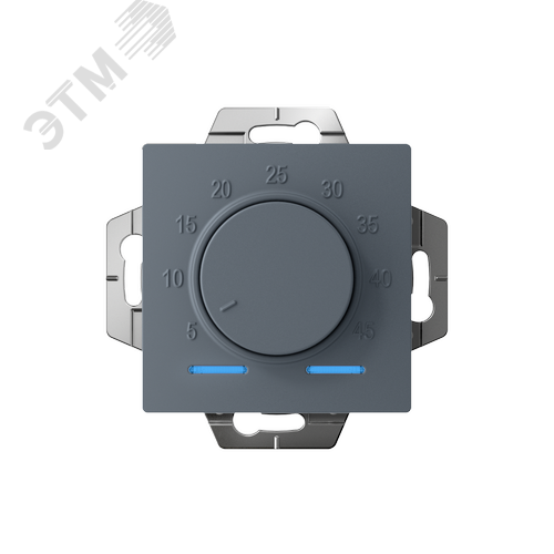 ATLASDESIGN ТЕРМОСТАТ электрон. теплого пола с датчиком, 10A, механизм, ГРИФЕЛЬ - фото 3