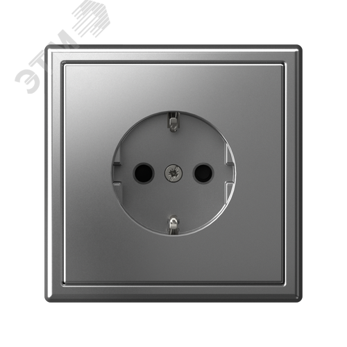 ARTGALLERY РОЗЕТКА с заземлением со шторками, 16А, механизм, быстрозажимные клеммы, сталь - фото 5