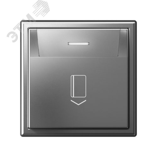 ARTGALLERY ВЫКЛЮЧАТЕЛЬ карточный 10А, без задержки времени, быстр.клемм., СТАЛЬ - фото 7