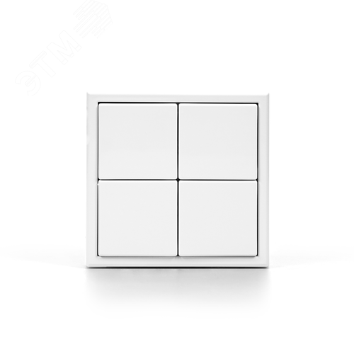 ARTGALLERY 4-клавишный ВЫКЛЮЧАТЕЛЬ СЦЕНАРНЫЙ, сх. 1,  БЕЛЫЙ - фото 8