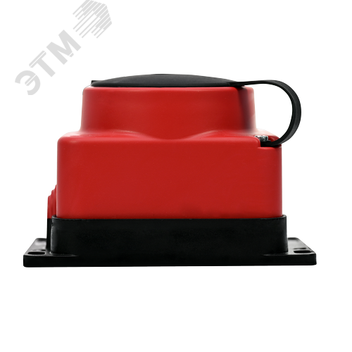 MultiSet Розетка 2К+З открытой установки каучуковая 16А/250В IP44 Красная - фото 6