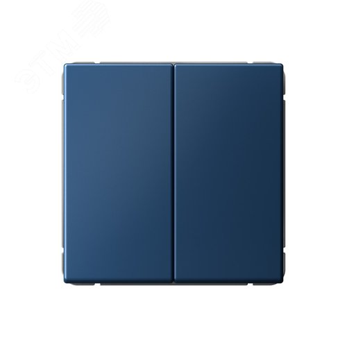 Изображение товара ARTGALLERY 2-клавишный ВЫКЛЮЧАТЕЛЬ, 10АХ, механизм, быстрозажимные клеммы, АКВАМАРИН (шт)