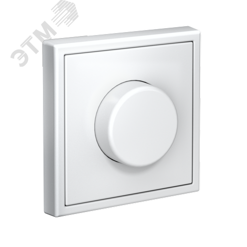 ARTGALLERY светорегулятор (диммер) повор-нажим, LED, RC, 400Вт, механизм, белый - фото 4