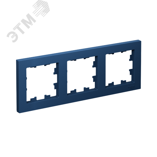 Изображение товара ATLASDESIGN рамка трехпостовая, универсальная, АКВАМАРИН (шт)