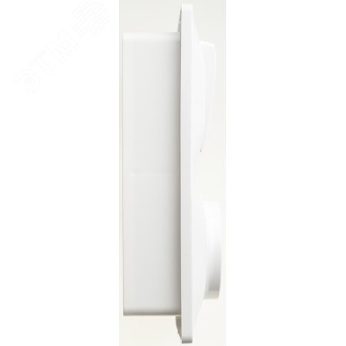 Блок: розетка с заземлением со шторками + выключатель двухклавишный с подсветкой белый - фото 4