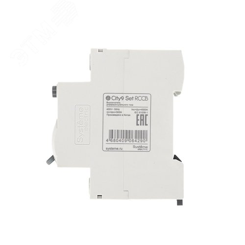 Выключатель дифференциального тока (ВДТ) 25А 4P 30мА Тип-A 400В City9 Set - фото 4