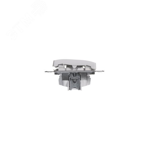 Выключатель одноклавишный, в рамку, белый схема 1 - фото 4