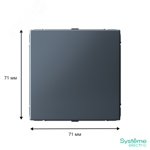 ARTGALLERY заглушка без суппорта для многопостовых рамок, грифель - фото 3