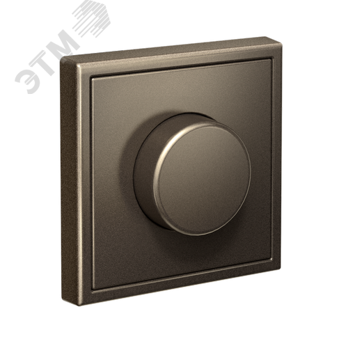 ARTGALLERY светорегулятор (диммер) повор-нажим, LED, RC, 400Вт, механизм, мокко - фото 4