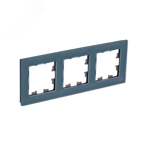 ATLASDESIGN NATURE 3-постовая РАМКА, НАТУРАЛЬНОЕ СТЕКЛО, ГРИФЕЛЬ - фото 1