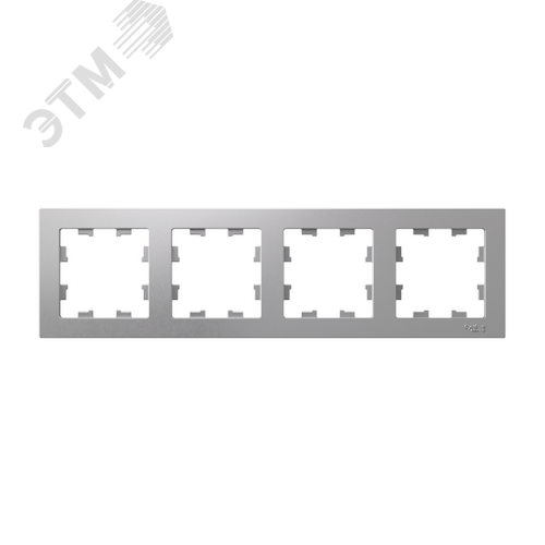 Рамка четырехпостовая ATLASDESIGN универсальная алюминий - фото 2