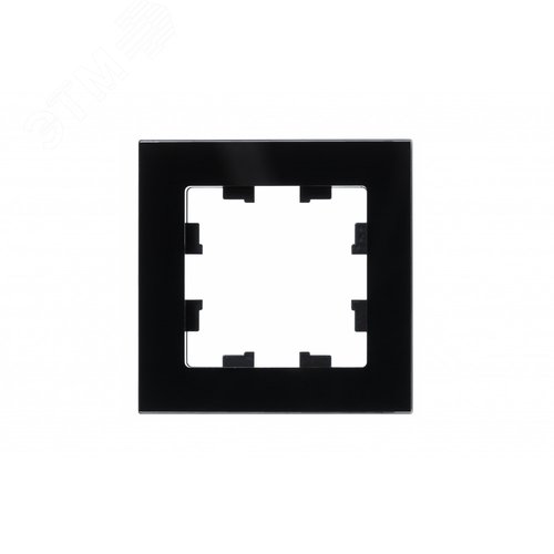 Рамка однопостовая ATLASDESIGN NATURE, ОРГАНИЧЕСКОЕ СТЕКЛО ЧЕРНЫЙ - фото 4