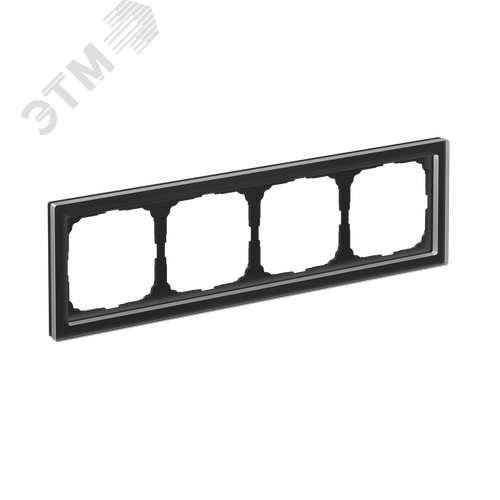 Изображение товара ARTGALLERY PURE 4-постовая РАМКА, ОРГАНИЧЕСКОЕ СТЕКЛО ЧЕРНЫЙ (шт)