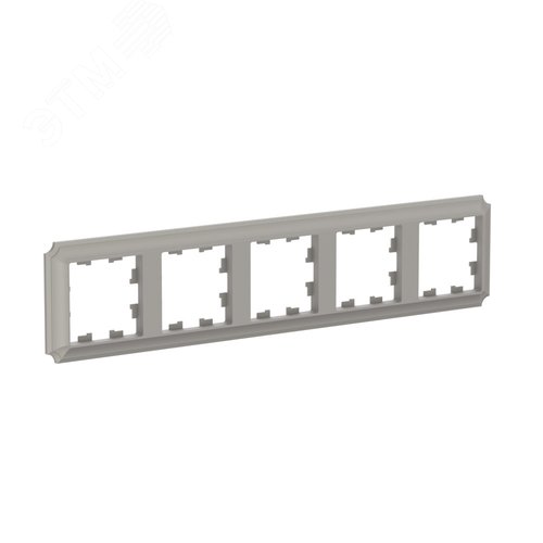 ATLASDESIGN ANTIQUE 5-постовая рамка, универсальная, ШАМПАНЬ - фото 3