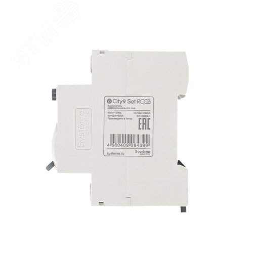 Выключатель дифференциального тока (ВДТ) 40А 4P 300мА Тип-AC 400В City9 Set - фото 4