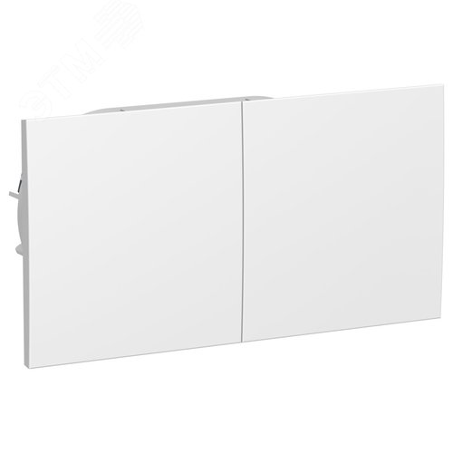 Изображение товара ATLASDESIGN РОЗЕТКА двойн. с заземл.со штор.со сдвиж. крышк, 16А, в сборе, ЛОТОС (шт)