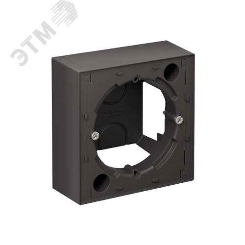 Изображение товара ATLASDESIGN КОРОБКА для наружного монтажа, БАЗАЛЬТ (шт)