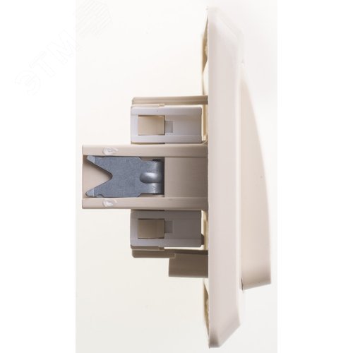 ЭТЮД Переключатель одноклавишный скрытый бежевый сх.6 - фото 6