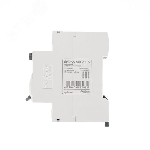 Выключатель дифференциального тока (ВДТ) 63А 2P 30мА Тип-AC 230В City9 Set - фото 6