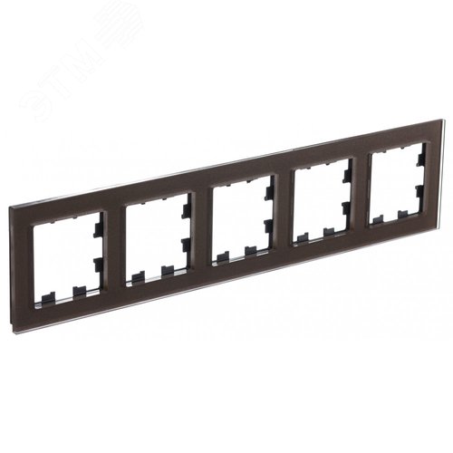 ATLASDESIGN NATURE рамка пятипостовая, ОРГАНИЧЕСКОЕ СТЕКЛО МОККО - фото 1