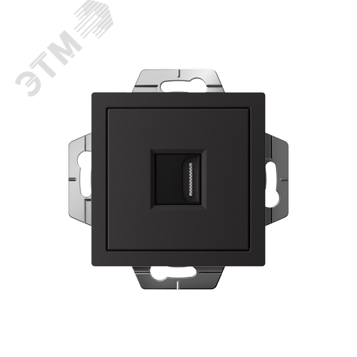 ATLASDESIGN РОЗЕТКА HDMI, механизм, КАРБОН - фото 2
