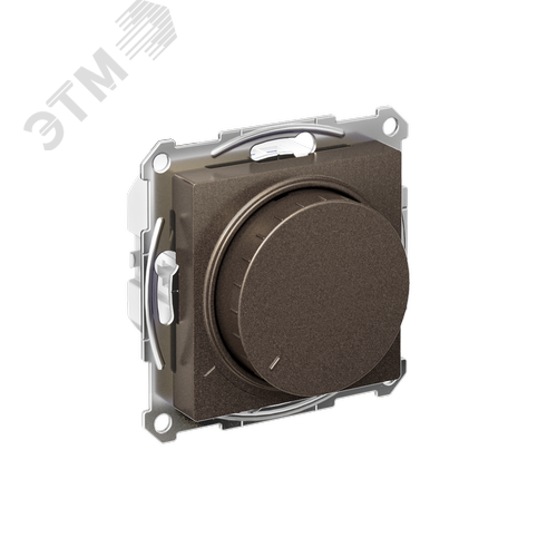 ATLASDESIGN СВЕТОРЕГУЛЯТОР (диммер) повор-нажим, LED, RC, 400Вт, мех., МОККО - фото 1