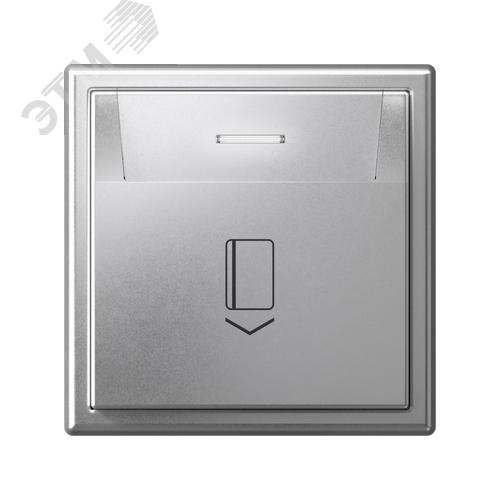 ARTGALLERY ВЫКЛЮЧАТЕЛЬ карточный 10А, без задержки времени, быстр.клемм., АЛЮМИНИЙ - фото 6