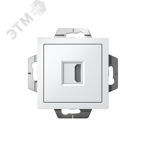ATLASDESIGN РОЗЕТКА HDMI, механизм, БЕЛЫЙ - фото 2