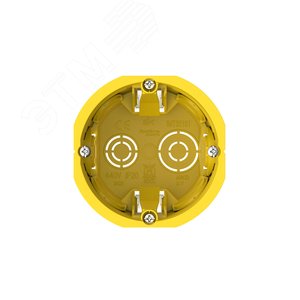 MultiBox Коробка установочная для полых стен 68(65)x60 мм Жёлтая (со стикером) - фото 2
