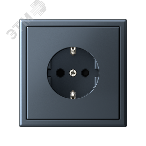 ARTGALLERY РОЗЕТКА с заземлением со шторками, 16А, механизм, быстрозажимные клеммы, грифель - фото 4