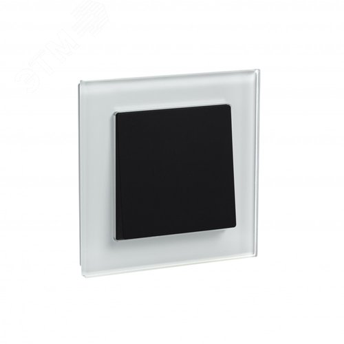 Рамка однопостовая ATLASDESIGN NATURE, МАТОВОЕ ОРГАНИЧЕСКОЕ СТЕКЛО БЕЛЫЙ - фото 4