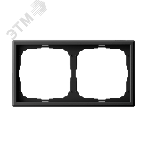 ARTGALLERY рамка 2-постовая, универсальная, карбон - фото 2