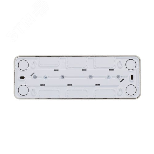 Розетка открытой установки BLANCA четырехпостовая с заземлением со шторками, с изолирующей пластиной, 16А, 250В, бежевый - фото 3