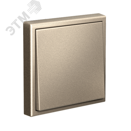 ARTGALLERY 1-клавишный ПЕРЕКЛЮЧАТЕЛЬ, 10АХ, механизм, быстрозажимные клеммы, ШАМПАНЬ - фото 7