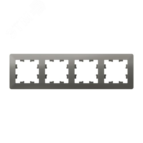 ATLASDESIGN AIR 4-постовая РАМКА, СТАЛЬ/дымчатый черный - фото 2